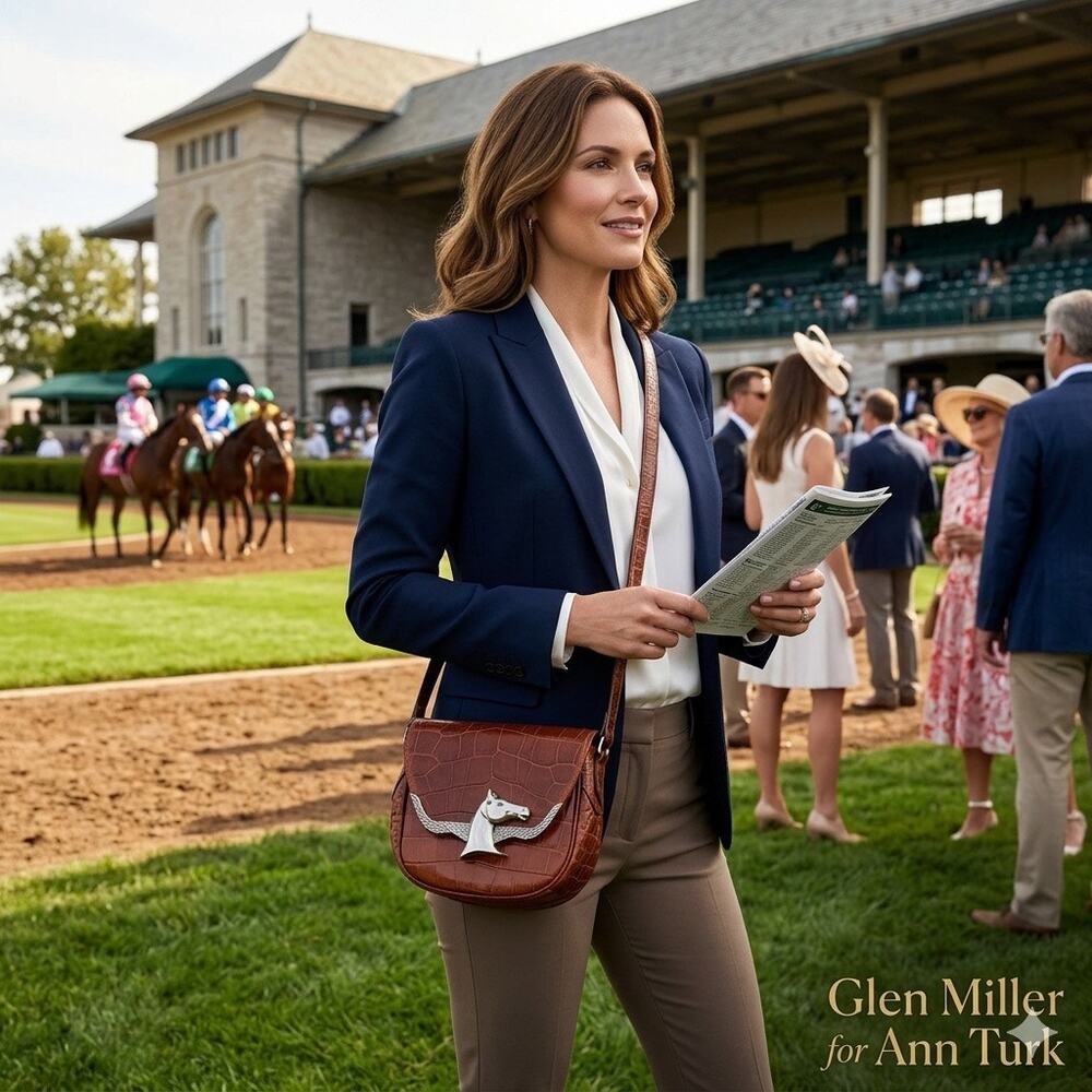 Vintage Glen Miller for Ann Turk Horse Head Crossbody